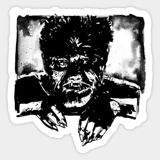 The Wolf Man Sticker
